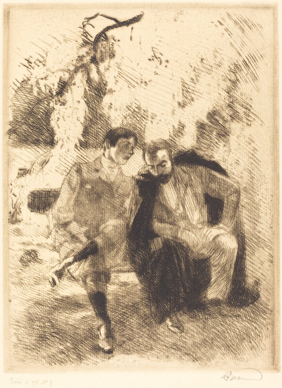 Confidences by Albert Besnard