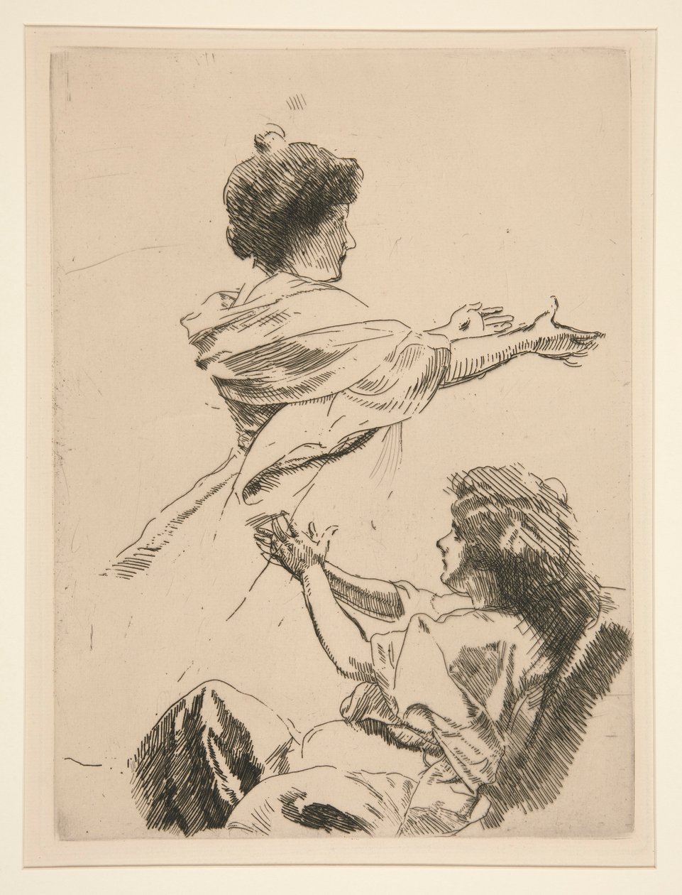 L by Albert Besnard