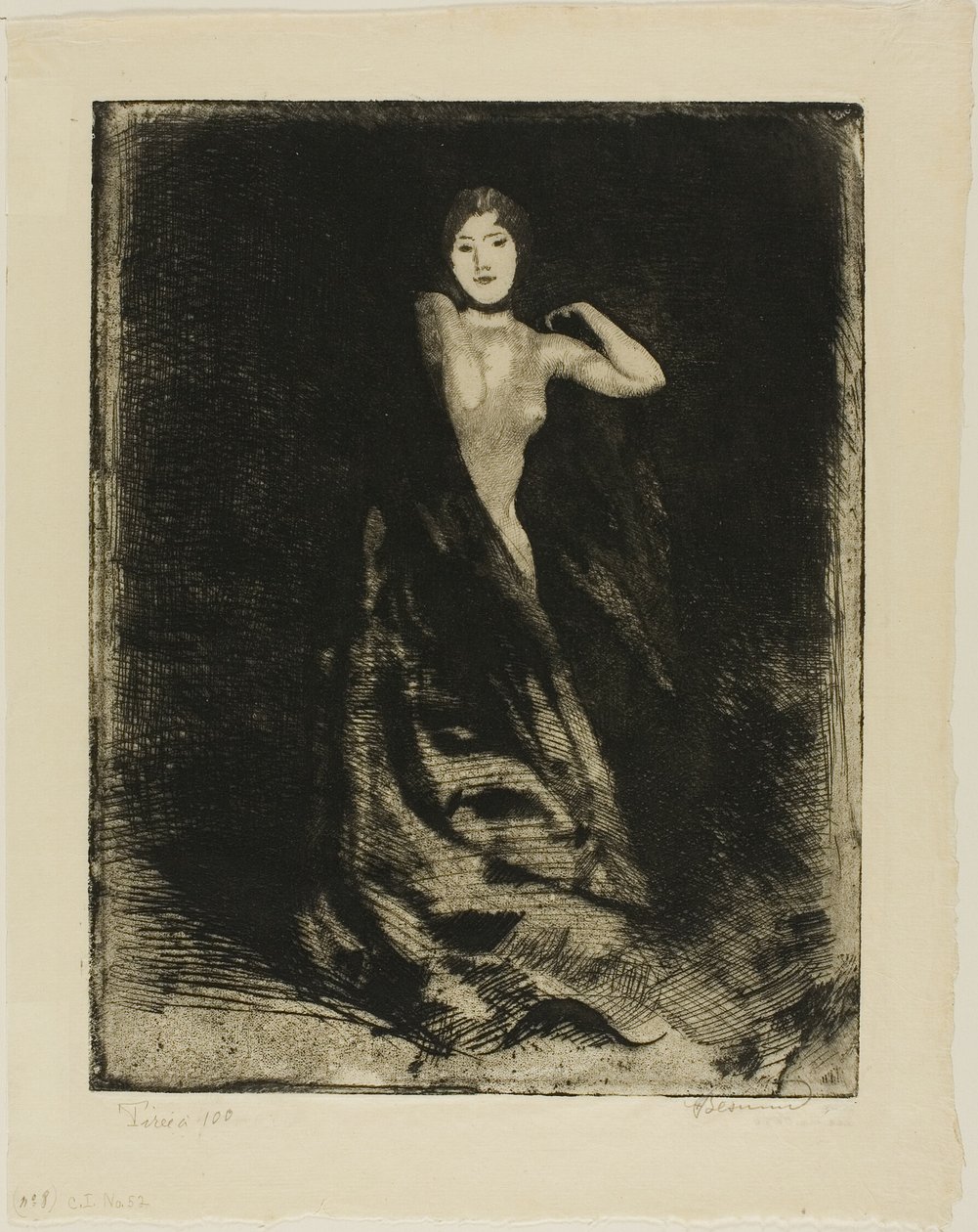 Woman, frontispiece from Woman by Albert Besnard