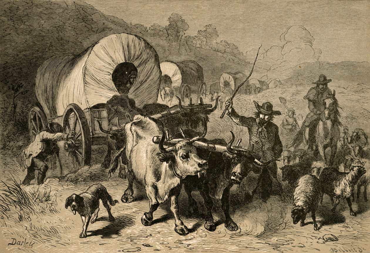Emigration to the Western Country by Albert Bobbett