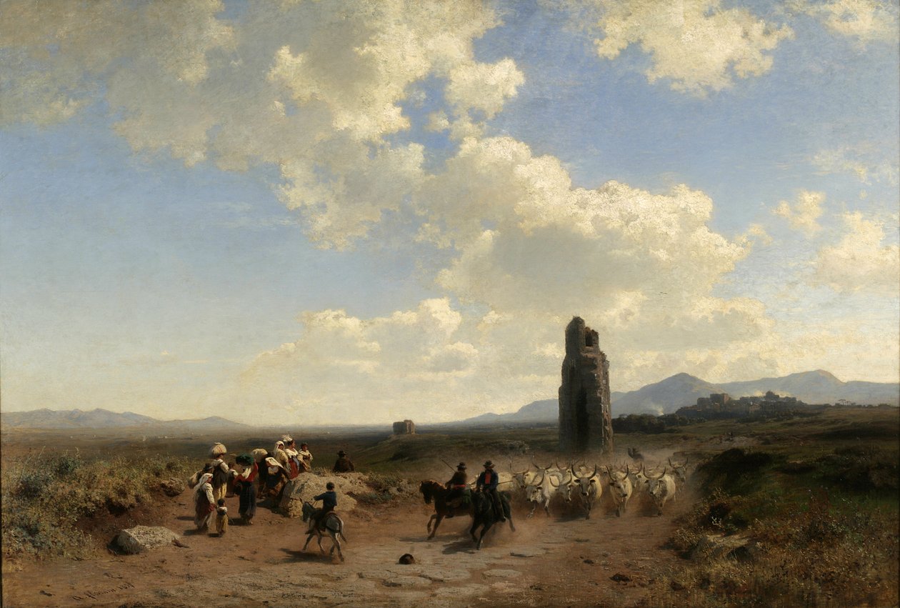 The Roman Campagna by Albert Flamm