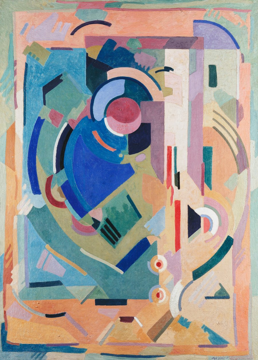 Abstract Composition by Albert Gleizes