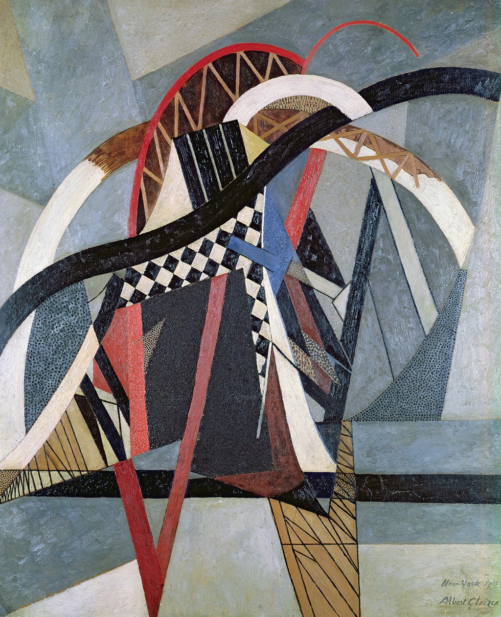Brooklyn Bridge by Albert Gleizes