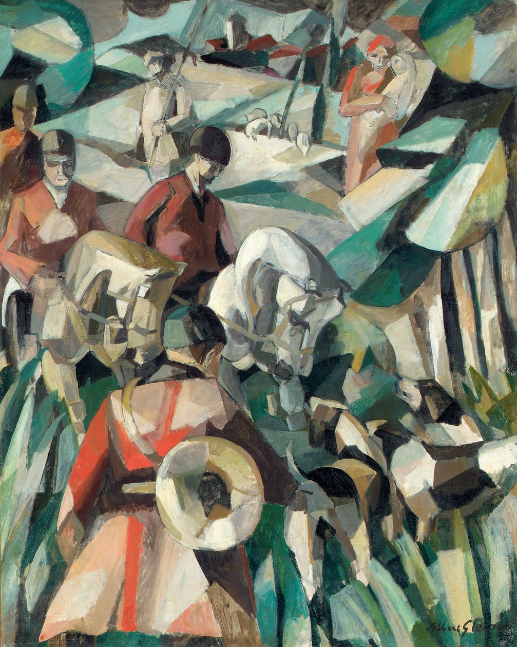 The Hunt by Albert Gleizes
