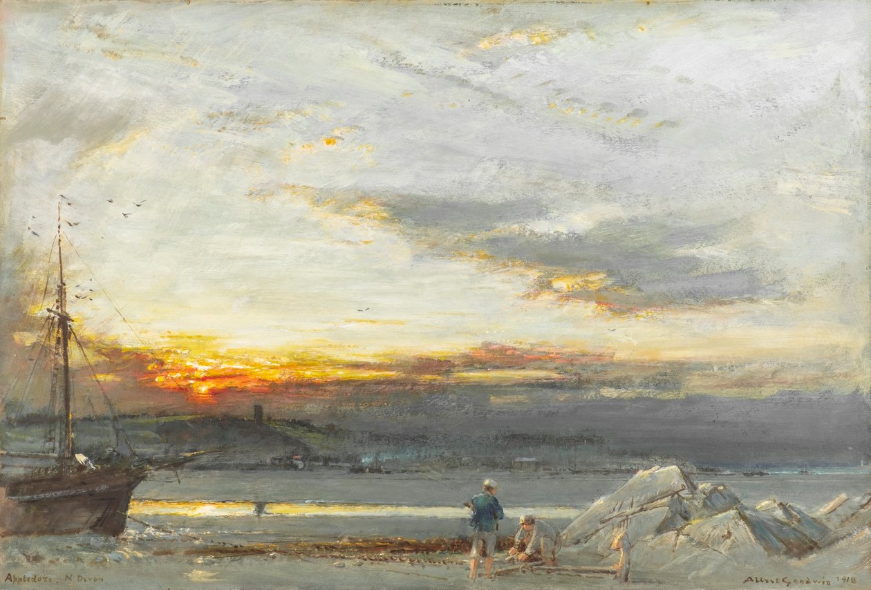 Appledore, N Devon by Albert Goodwin