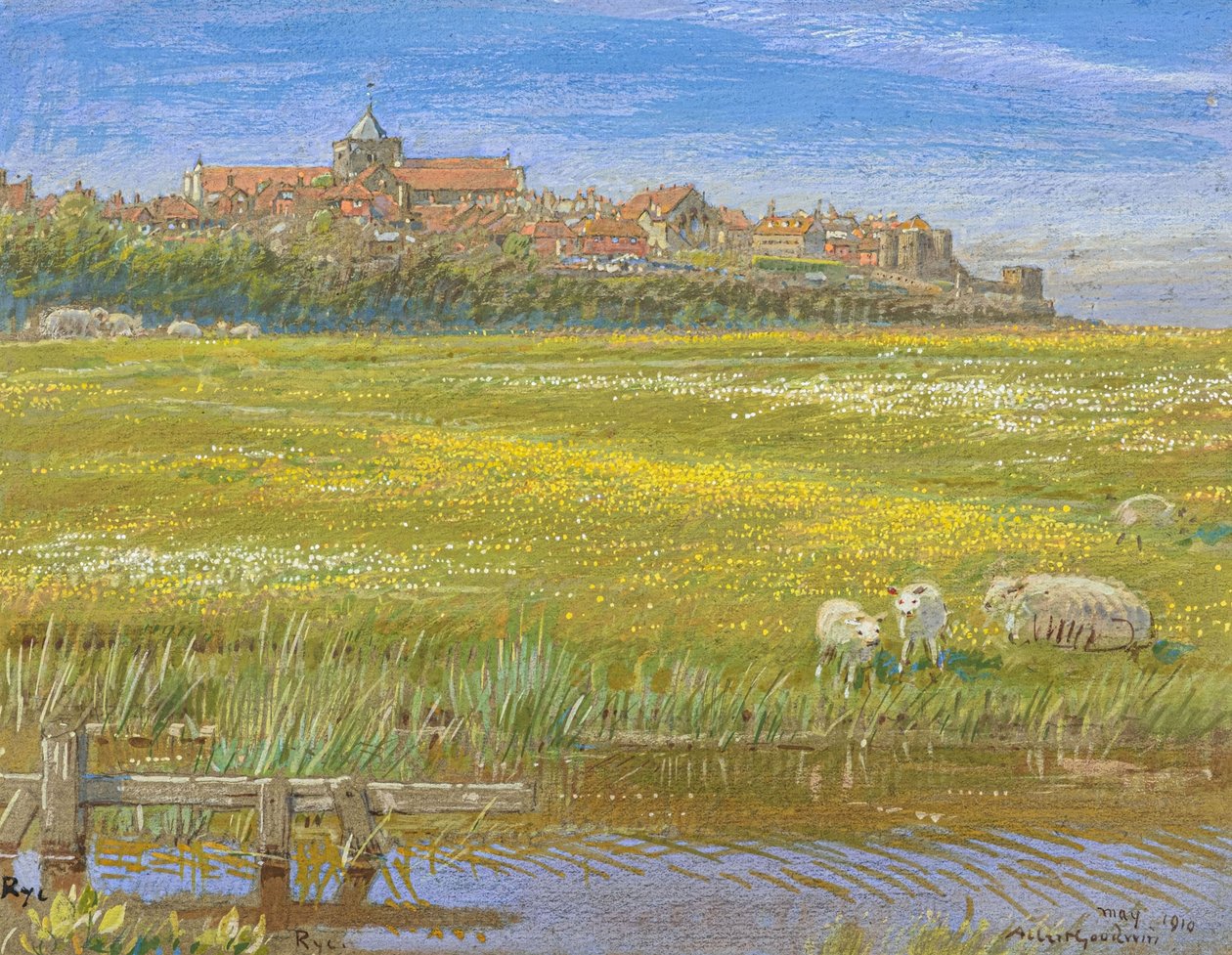 Rye by Albert Goodwin