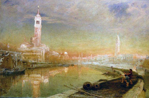 Venice- Midsummer Dawn by Albert Goodwin
