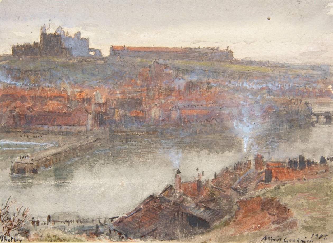 Whitby by Albert Goodwin