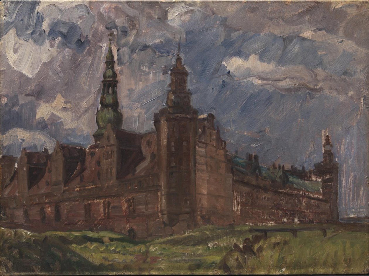 Kronborg Seen from the Southeast by Albert Gottschalk