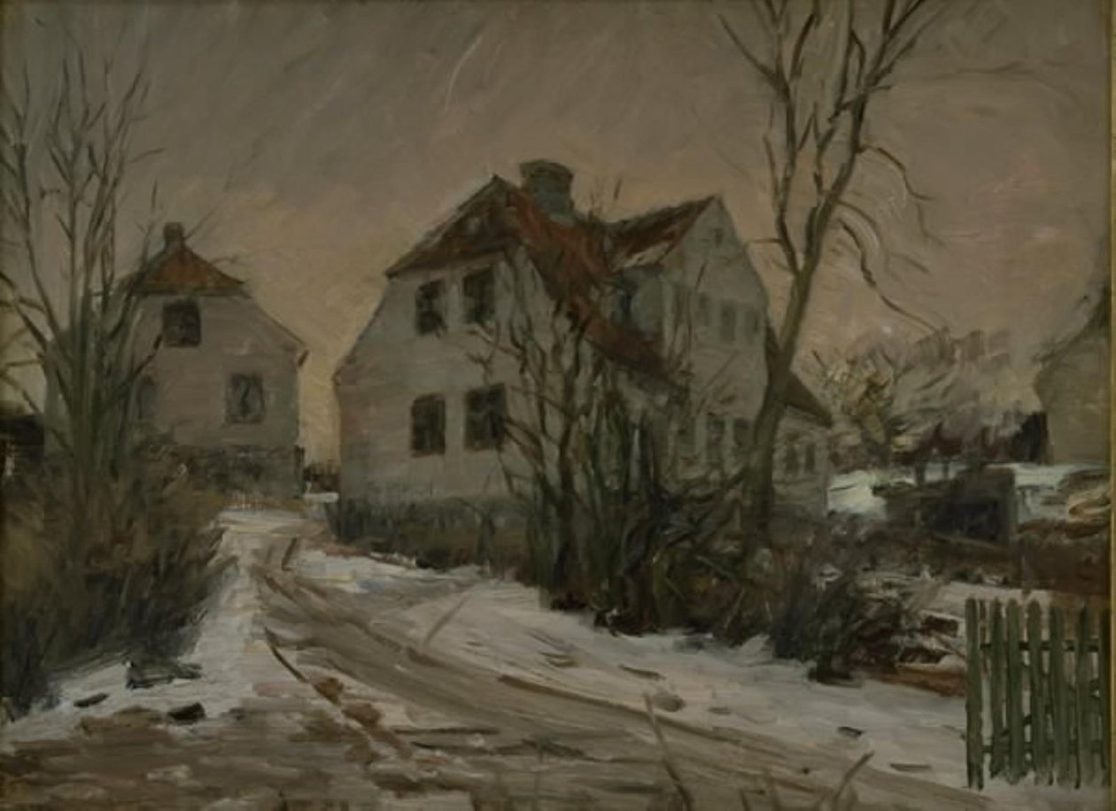 Winter Day in Lyngby by Albert Gottschalk