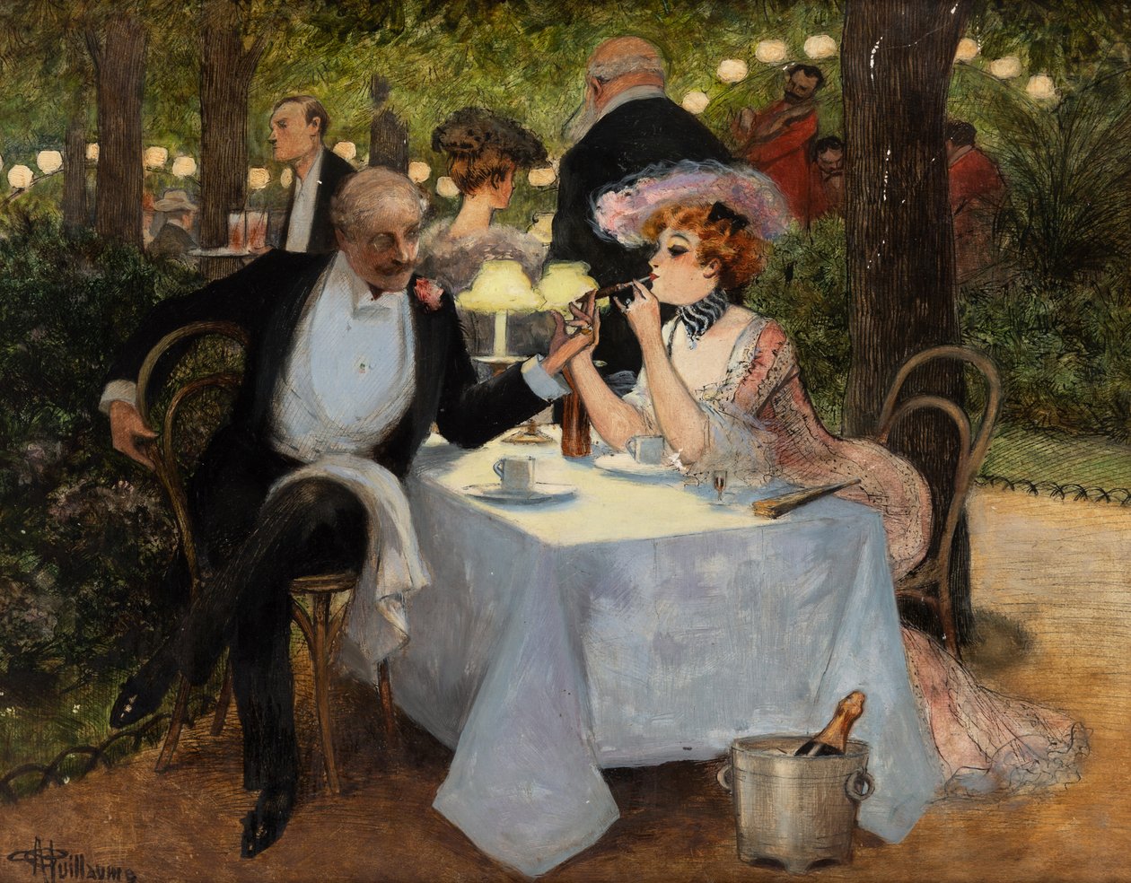 The Apprenticeship by Albert Guillaume
