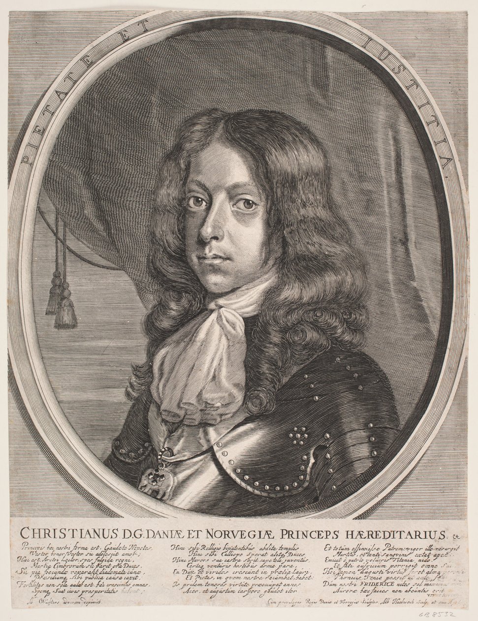 Christian V as Crown Prince by Albert Haelwegh