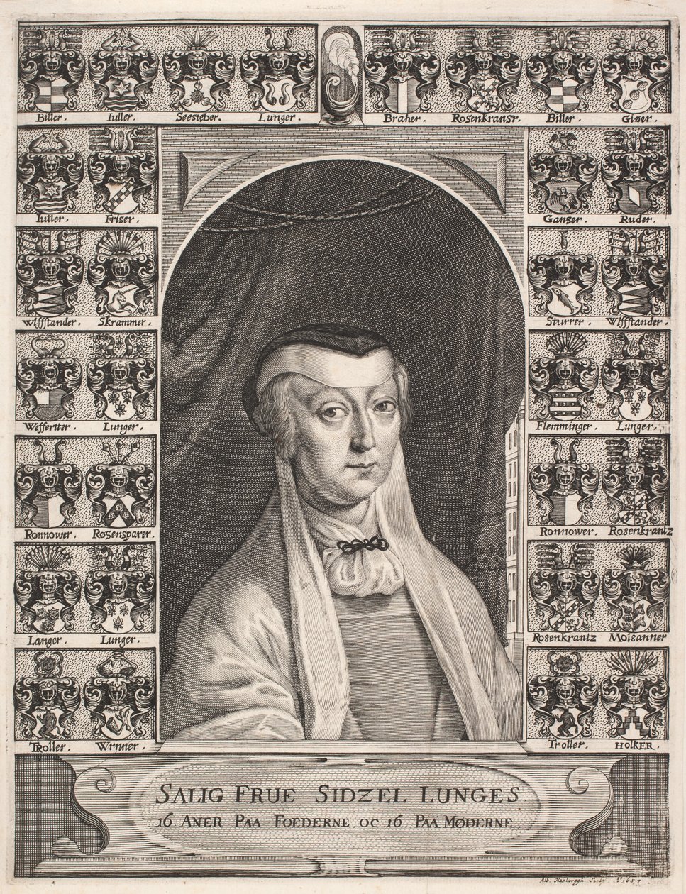 Sidsel Lunge. Memorial Page by Albert Haelwegh