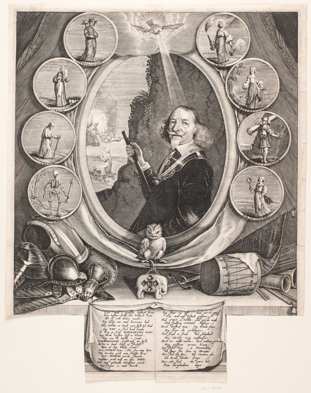Wentzel Rothkirch. Illustration for Funeral Sermon by Albert Haelwegh