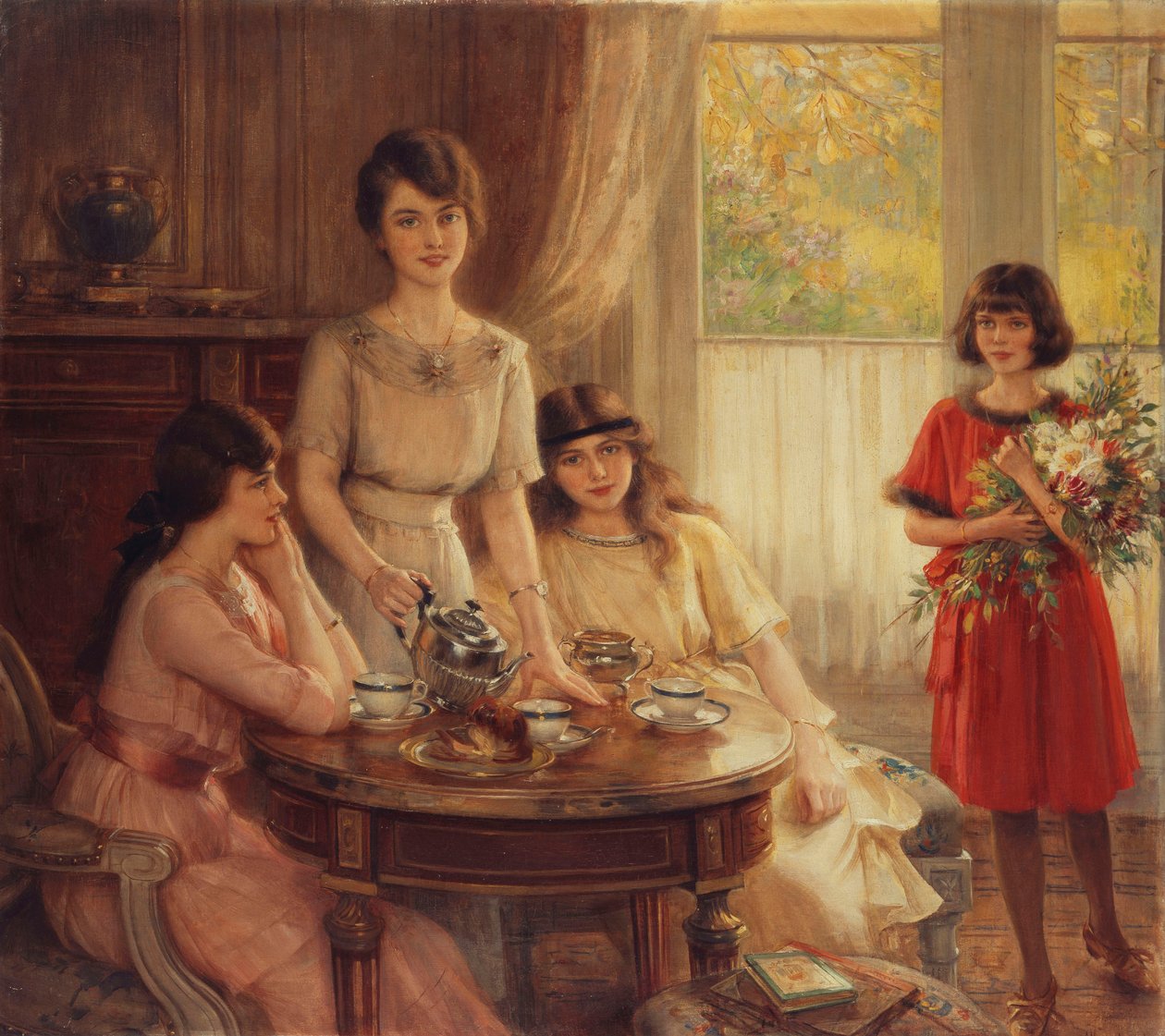 Tea Time by Albert Lynch