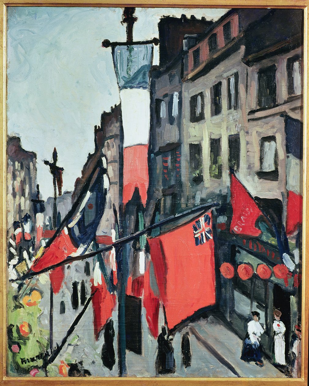 July 14th in Le Havre by Albert Marquet