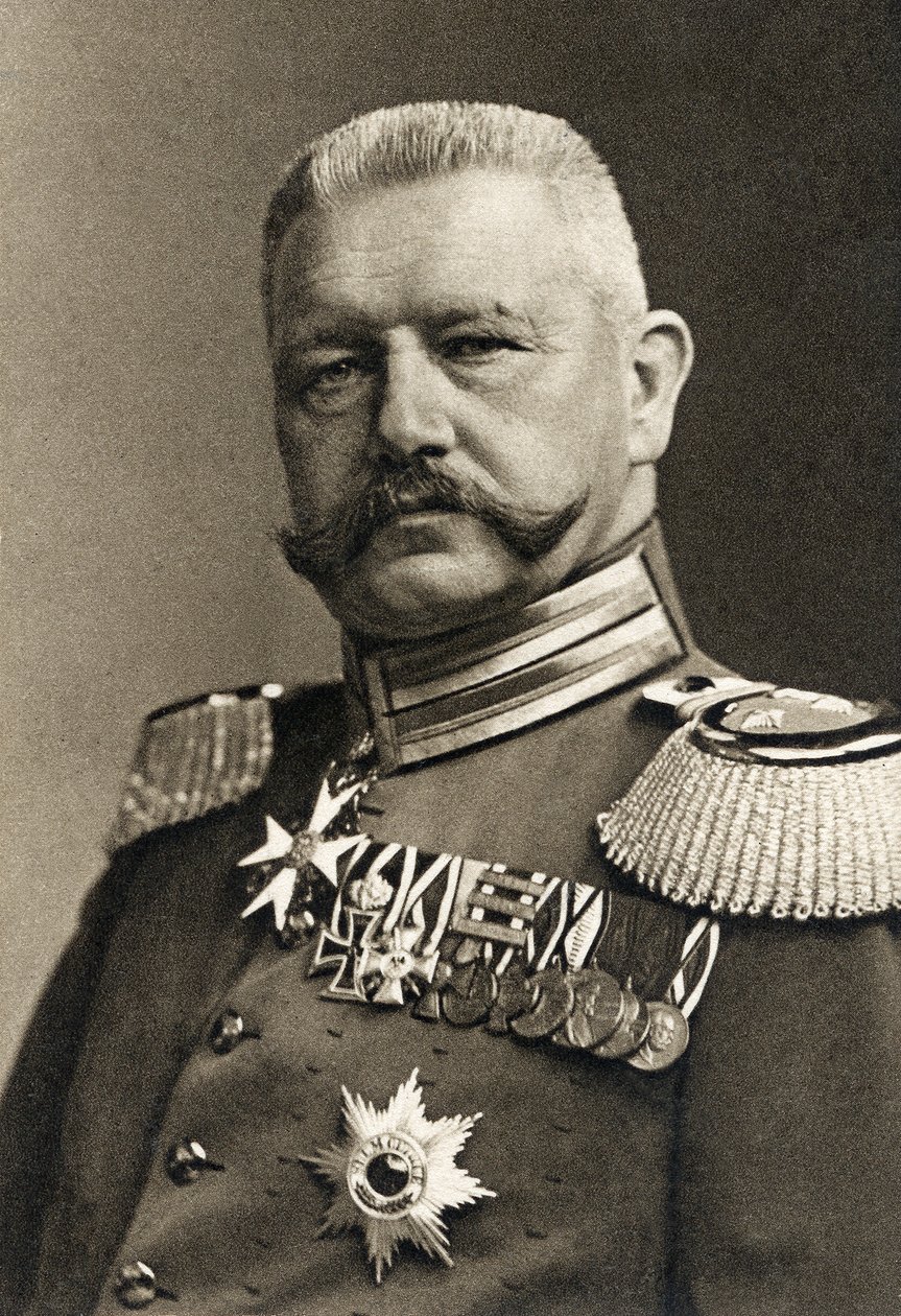 General Field Marshal von Hindenburg by Albert Meyer