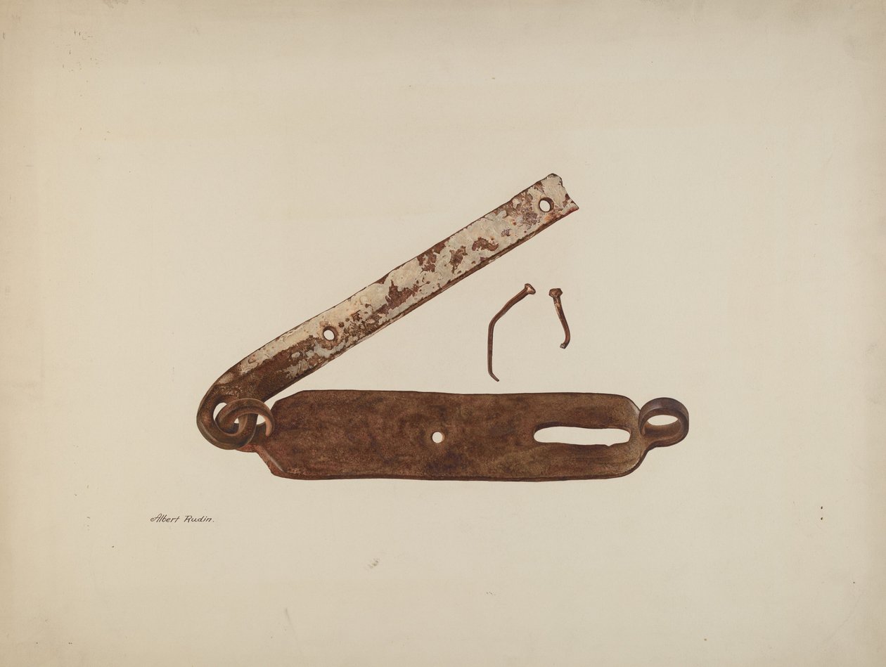 Hasp from Door of 
