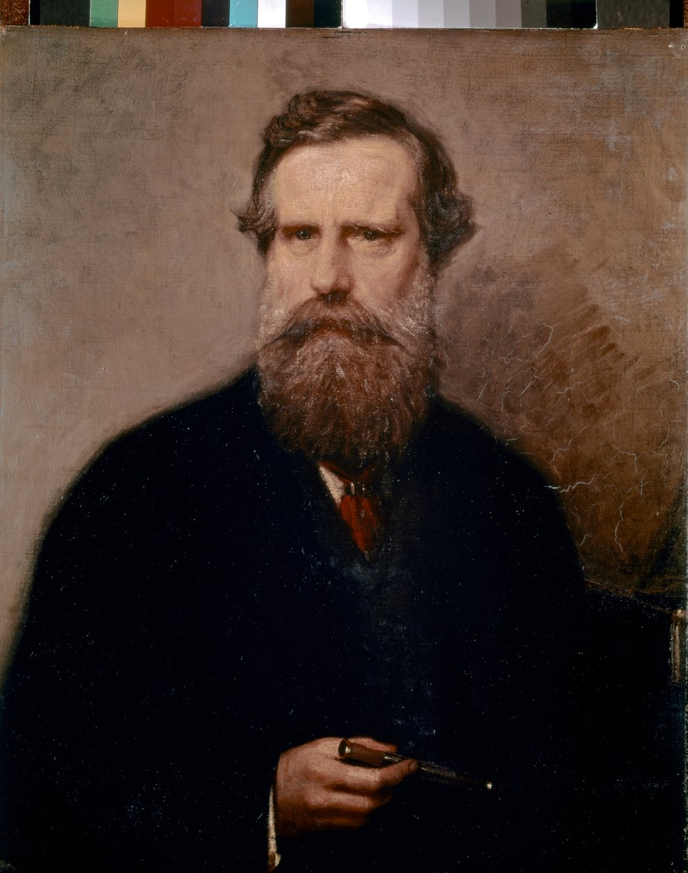 Portrait of Sir William Crookes by Albert Snr. Ludovici