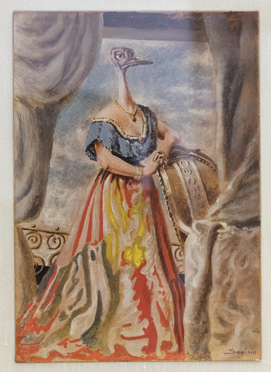 The Paper, c.1930-31 by Alberto (1891 1952) Savinio
