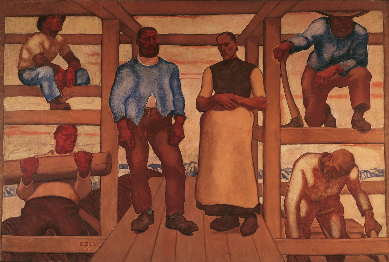 Life by Albin Egger Lienz