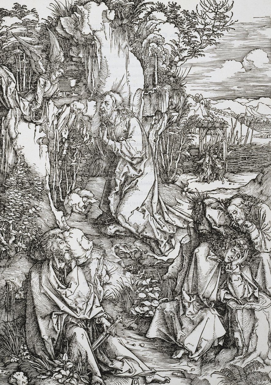 Agony in the Garden by Albrecht Dürer