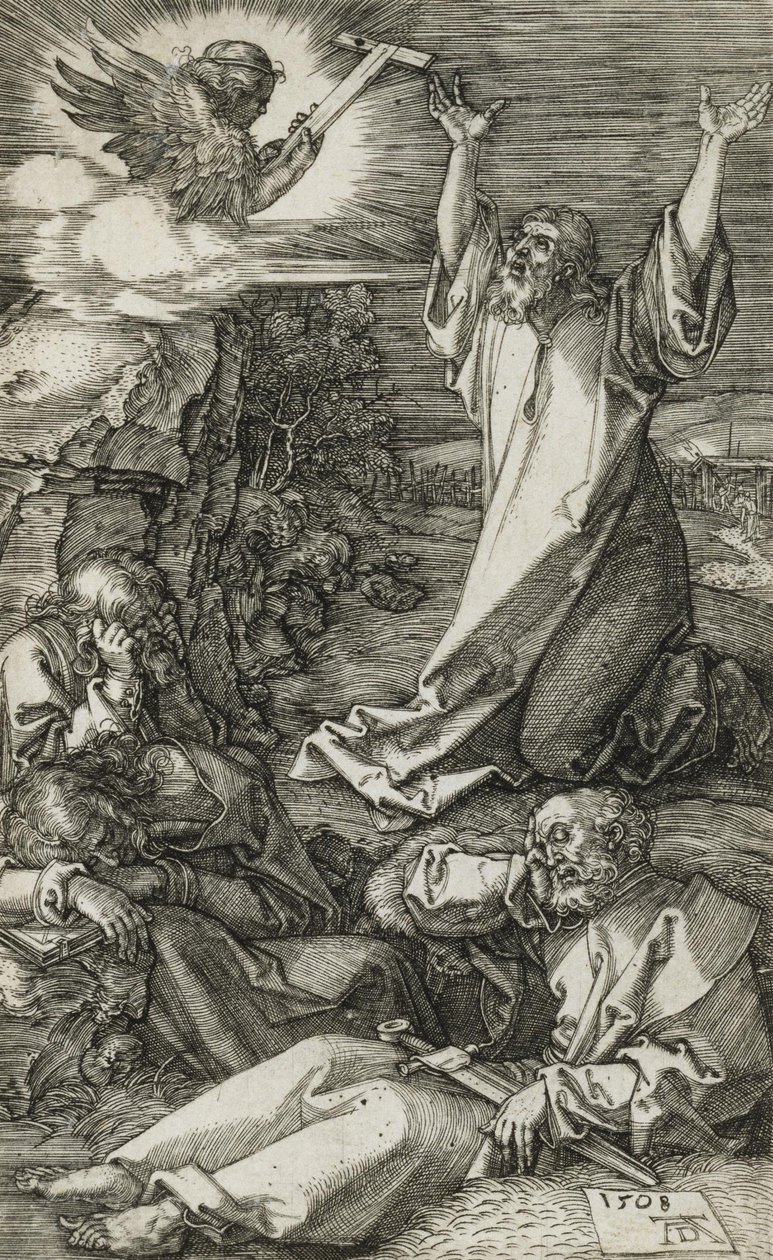 Christ on the Mount of Olives by Albrecht Dürer