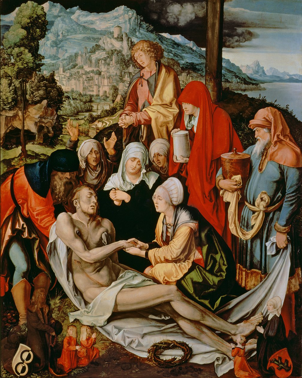 Lamentation for Christ by Albrecht Dürer