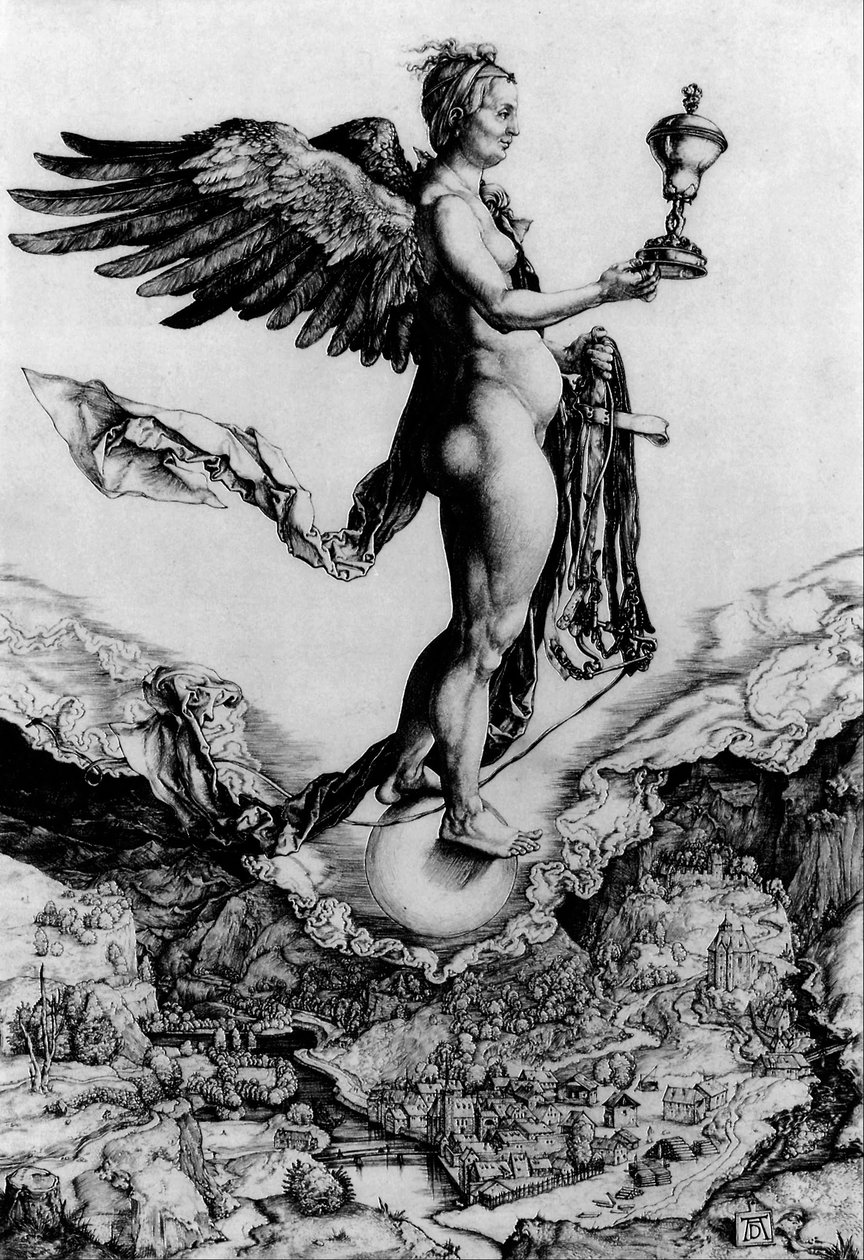 Nemesis by Albrecht Dürer