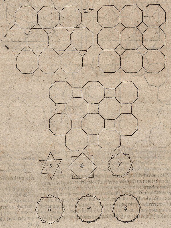 Tessellations with Squares, Octagons, and Stars by Albrecht Dürer