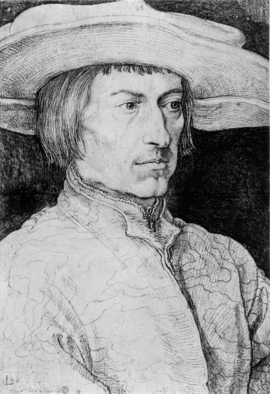 Portrait of an unknown man, 1525 by Albrecht Dürer