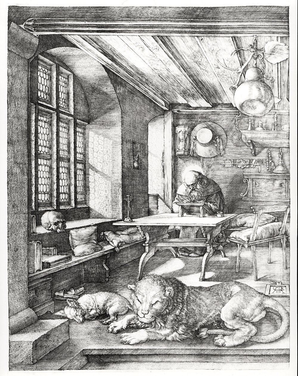 St. Jerome in his Study by Albrecht Dürer