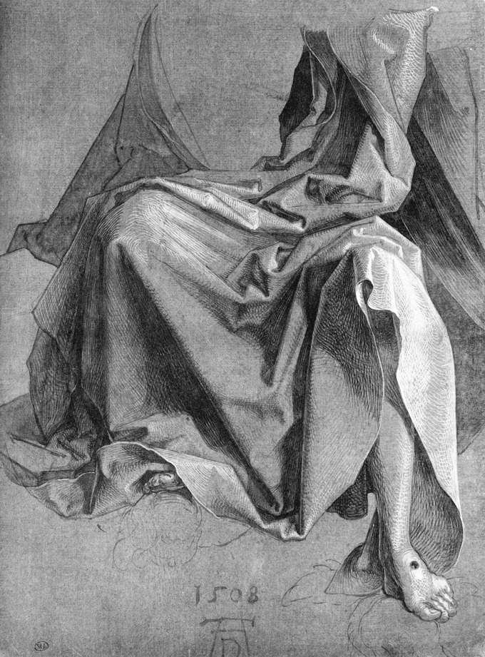 Study of a Drapery by Albrecht Dürer