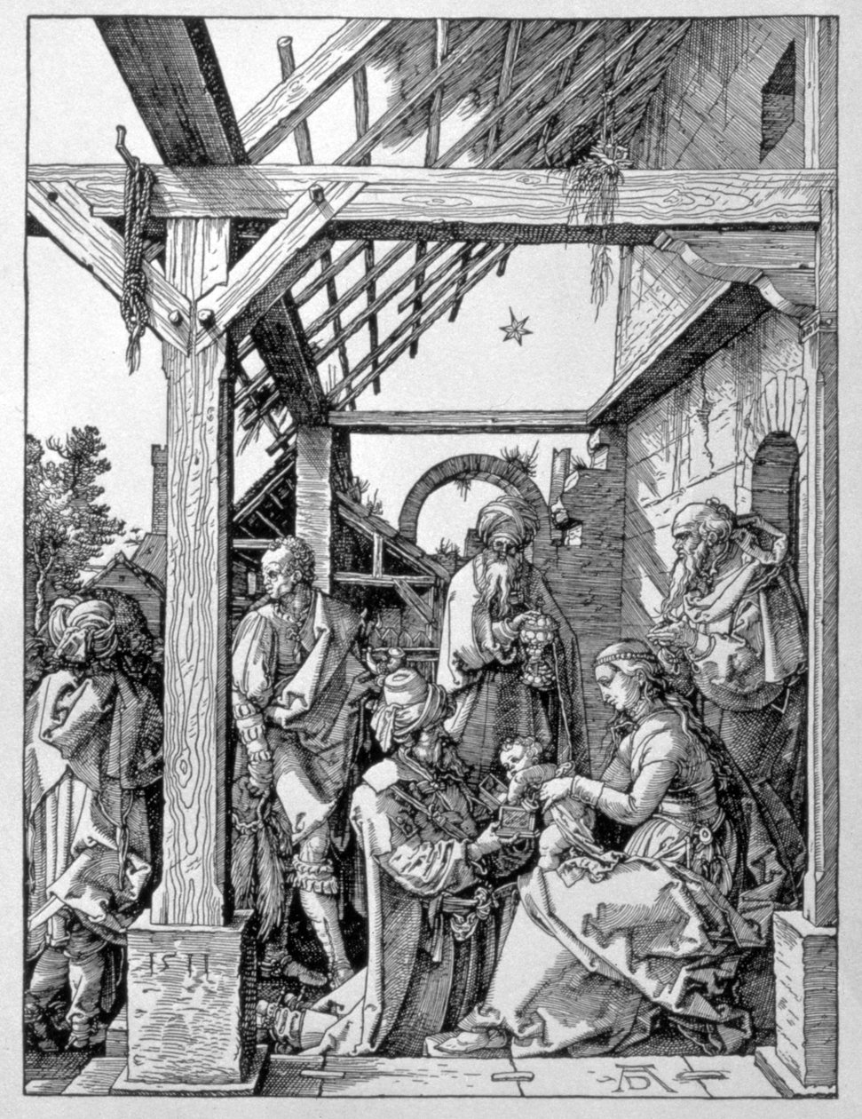 The Adoration of the Magi by Albrecht Dürer