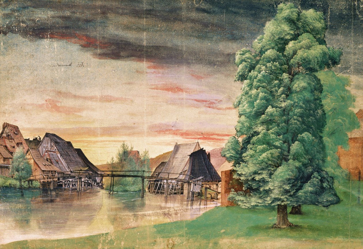 The Watermill by Albrecht Dürer
