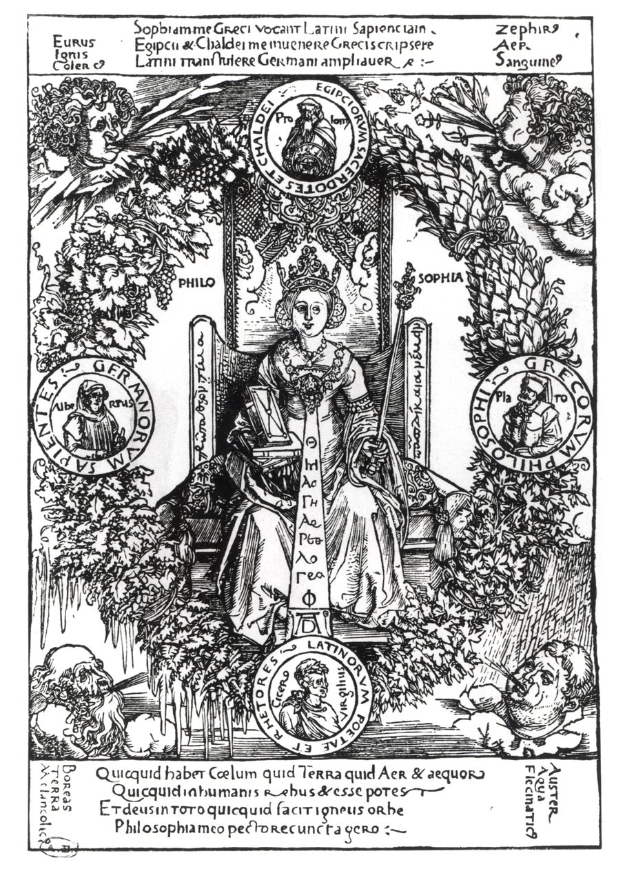 Allegory of Philosophy, 1502 by Albrecht Dürer