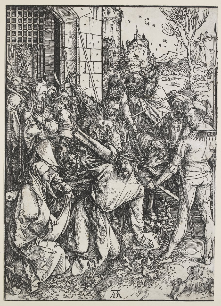 Christ Carrying the Cross, 1498 - 1499 by Albrecht Dürer