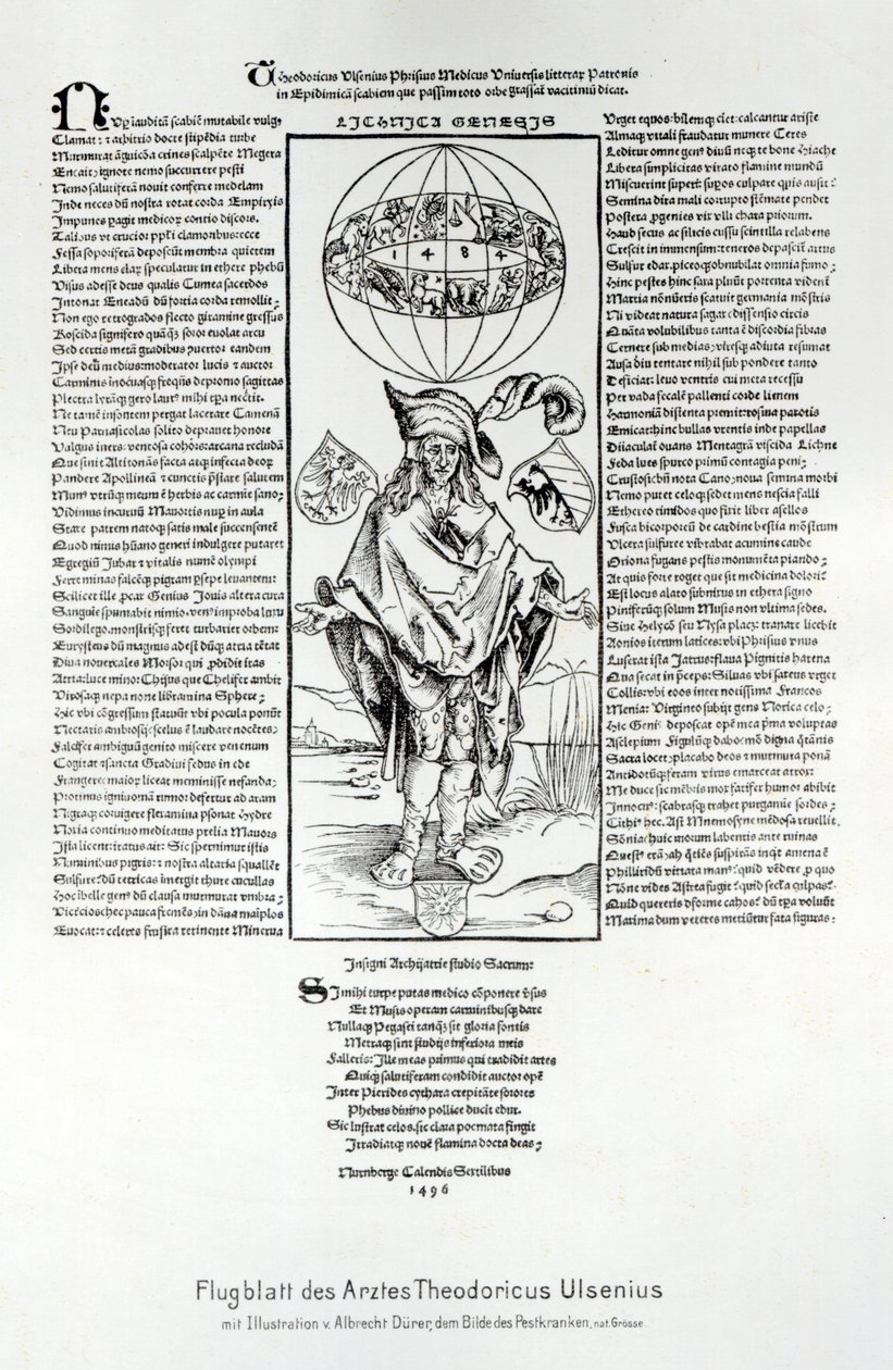 Illustration of Syphilis by Albrecht Dürer