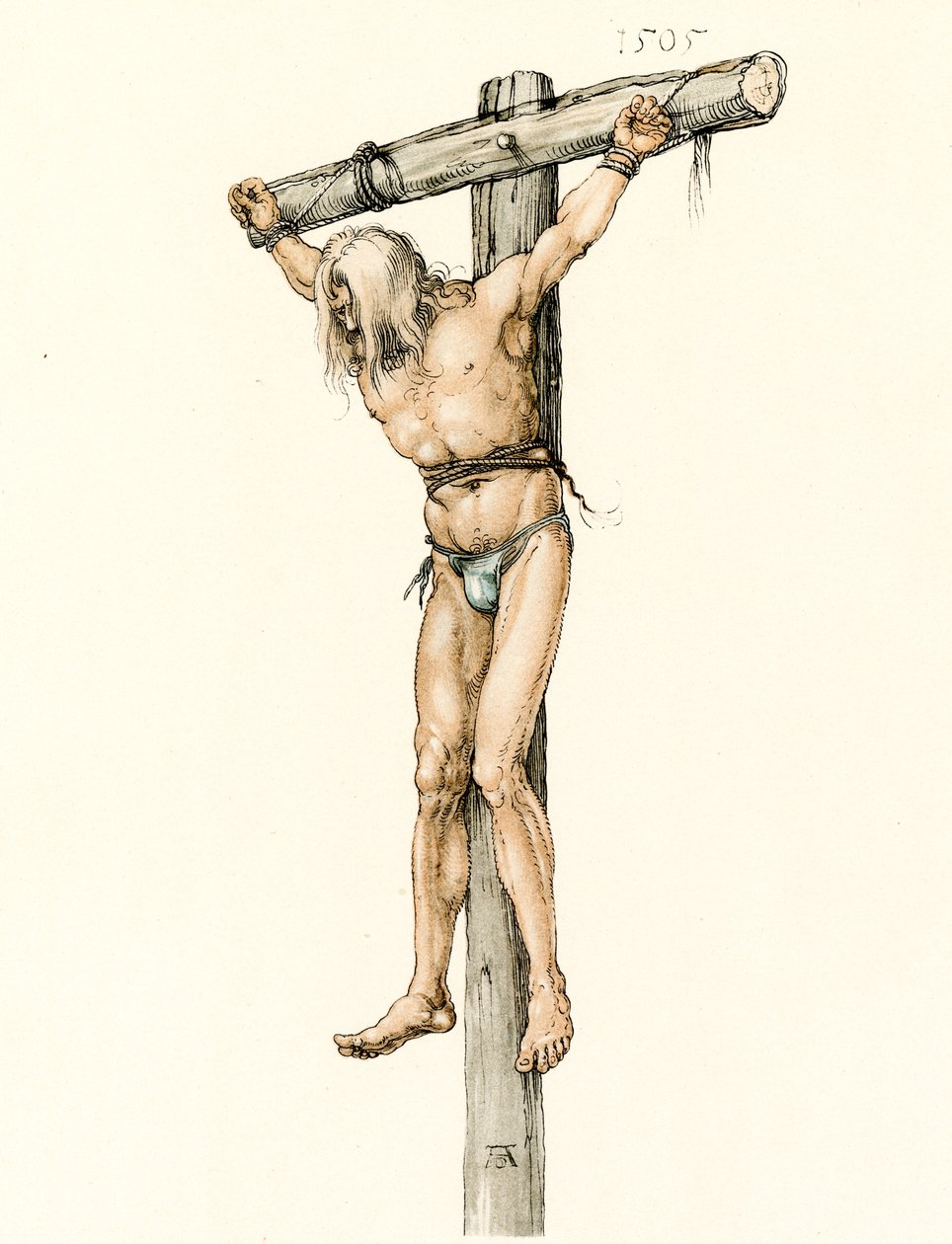 Study on the Left Thief by Albrecht Dürer