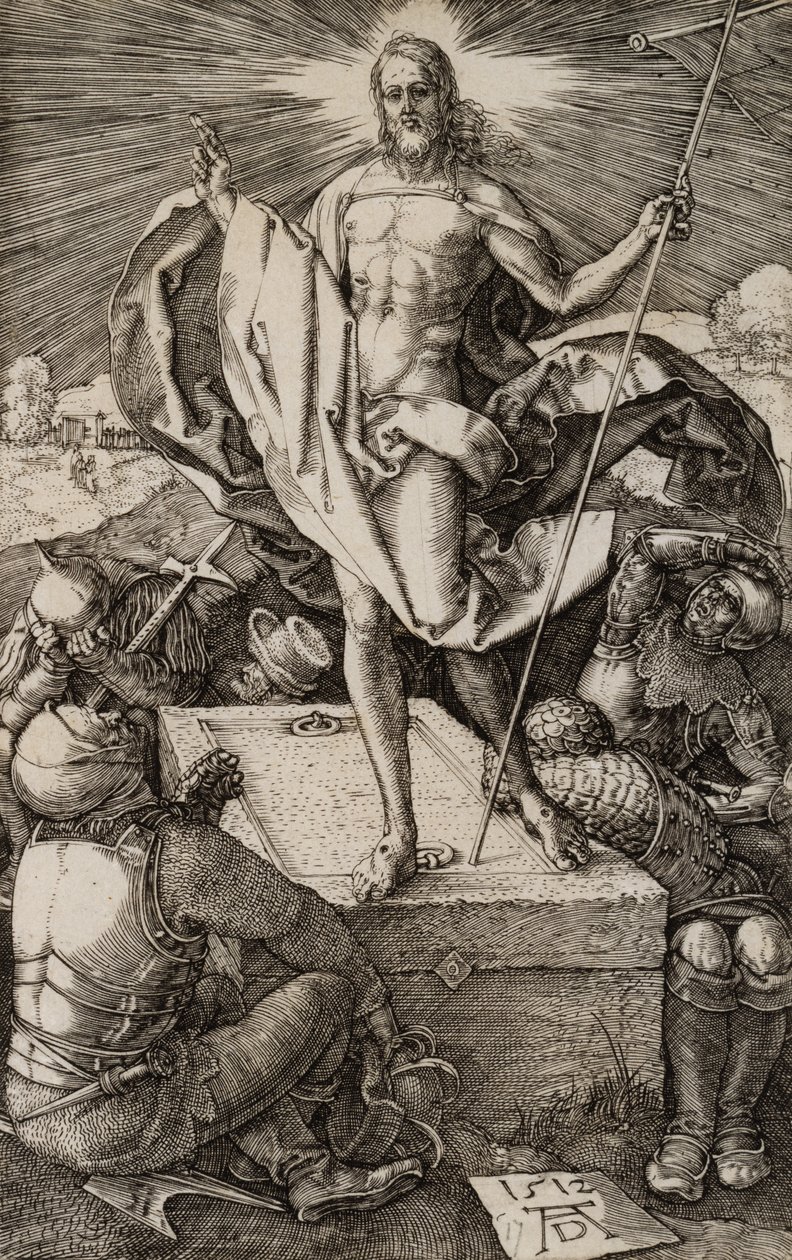 The Resurrection from The Passion by Albrecht Dürer