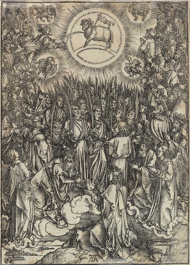 Adoration of the Lamb of God by Albrecht Dürer