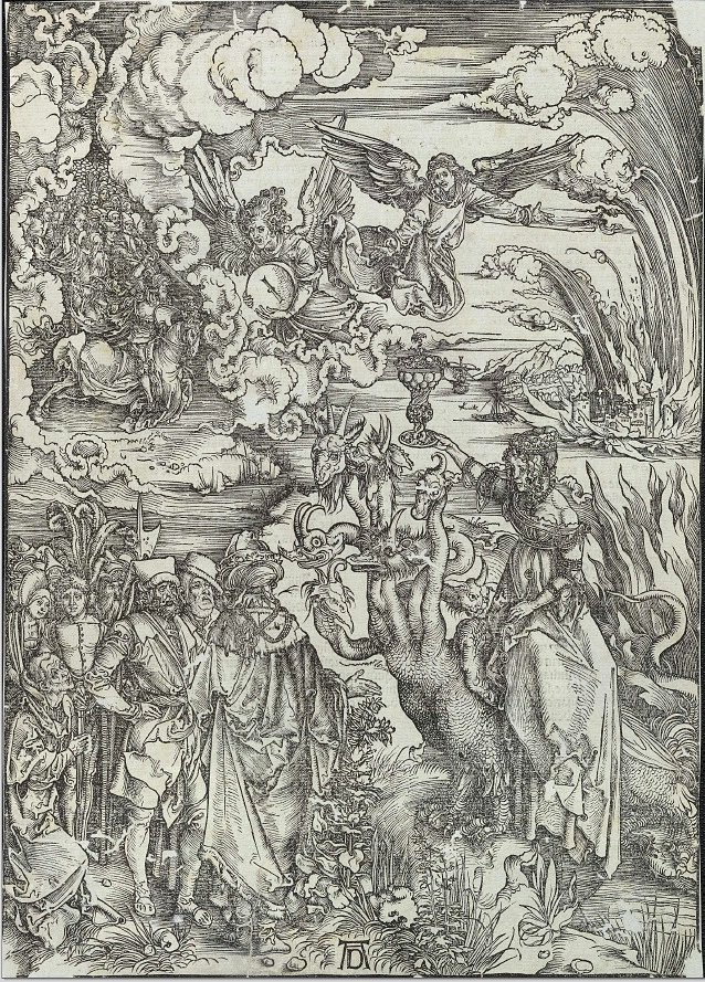 The Whore of Babylon by Albrecht Dürer