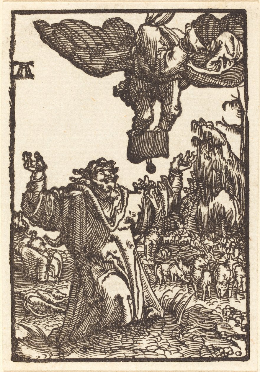 Annunciation to Joachim by Albrecht Altdorfer