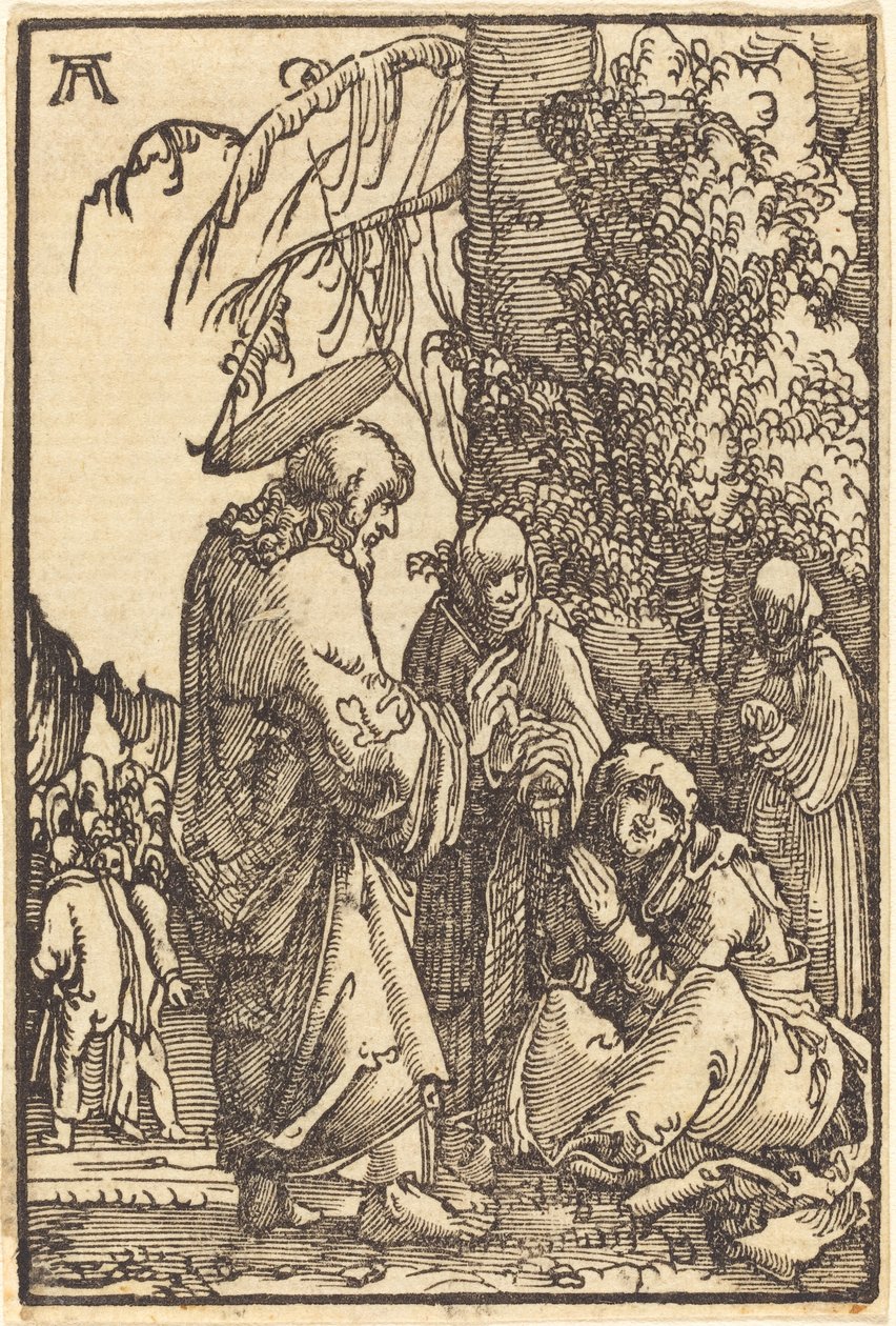 Christ Taking Leave of Mary by Albrecht Altdorfer