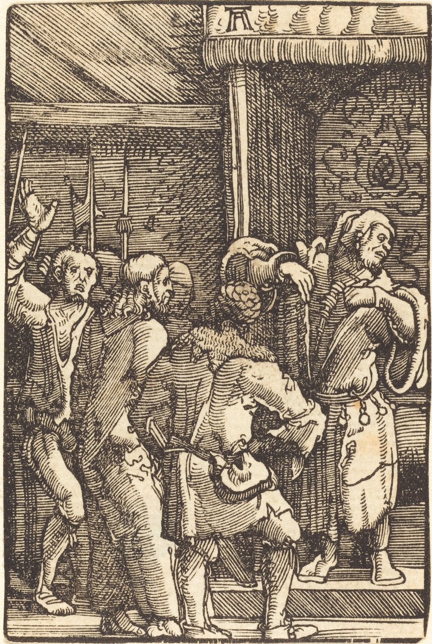 Christ before Caiphas by Albrecht Altdorfer