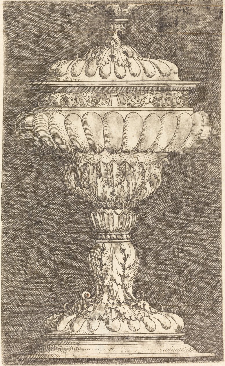 Covered Goblet with Winged Ball by Albrecht Altdorfer