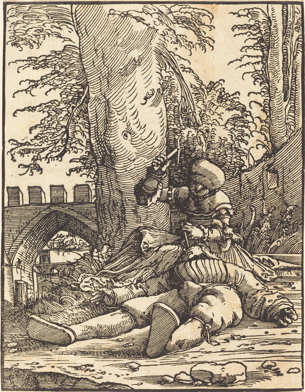 Jael and Sisera by Albrecht Altdorfer