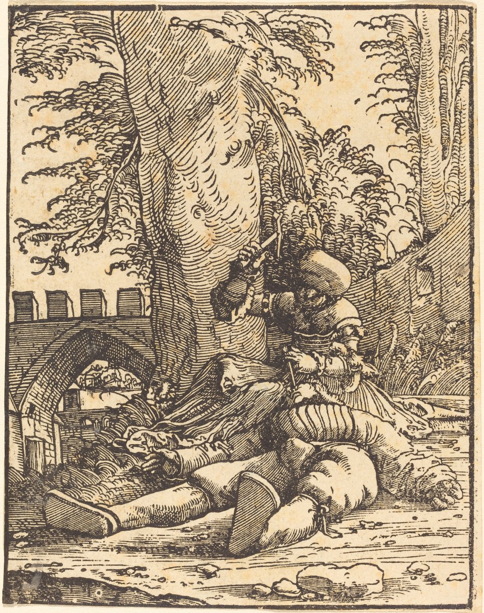 Jael and Sisera by Albrecht Altdorfer