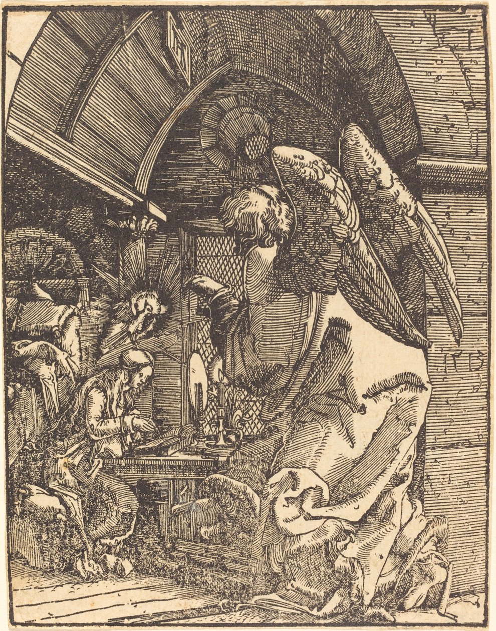 The Annunciation by Albrecht Altdorfer