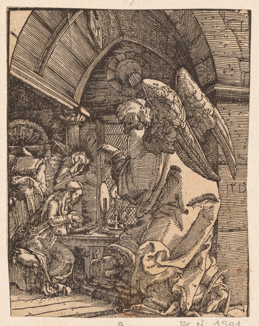 The Annunciation by Albrecht Altdorfer